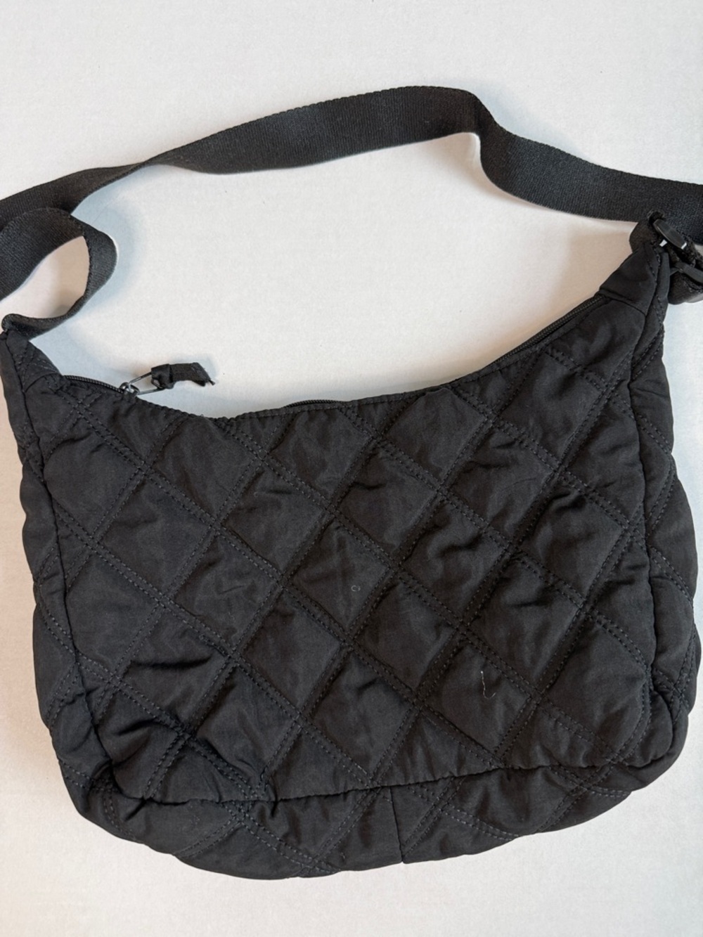 Amazon Cross Body Bag Purse Black Quilted - Picture 3 of 8